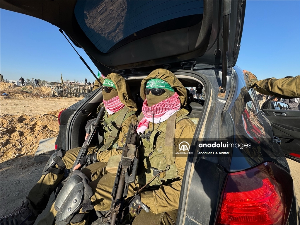 Preparations in Khan Yunis continue for the 6th round of prisoner and hostage swap deal between Hamas and Israel