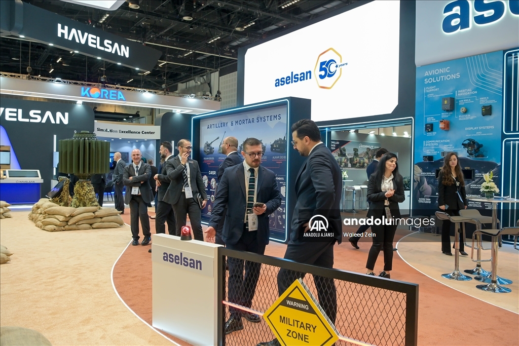 BAE'de IDEX ve NAVDEX 2025 Uluslararası Savunma Fuarı ve Konferansı başladı