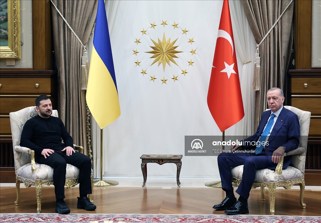Президент Турции Реджеп Тайип Эрдоган провел в Анкаре встречу с президентом Украины Владимиром Зеленским