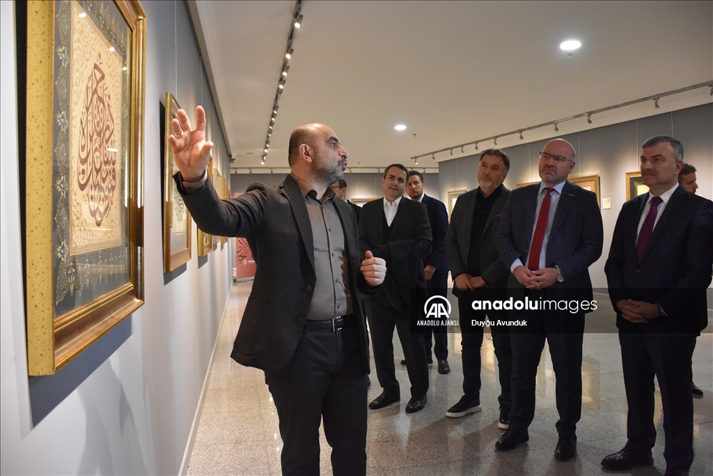 Trabzon'da "Baş Tacı Dünya Mirası" sergisi sanatseverlerin beğenisine sunuldu