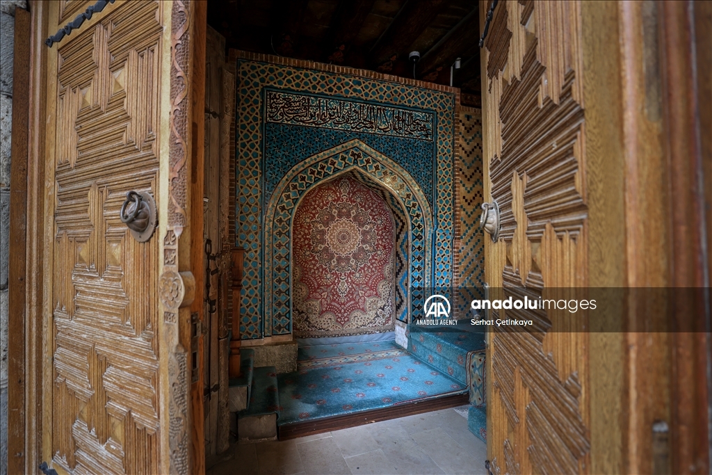 Beysehir Esrefoglu Mosque on the UNESCO World Heritage List in Konya, Turkiye