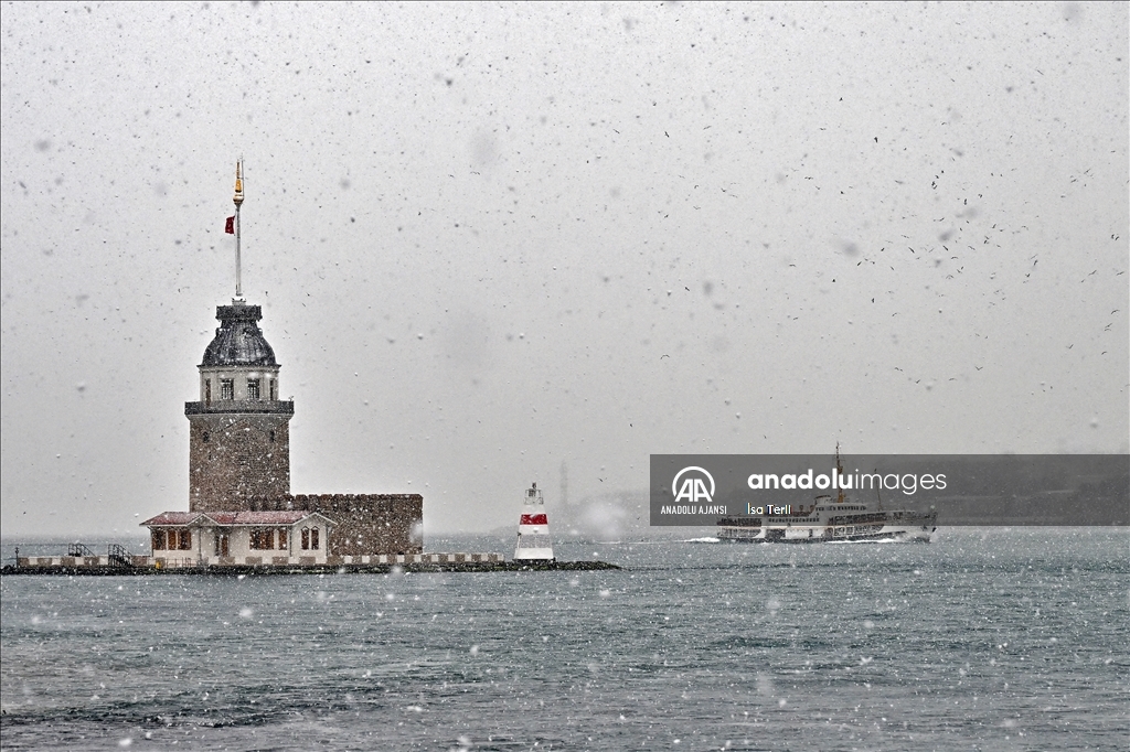 İstanbul'da kar yağışı