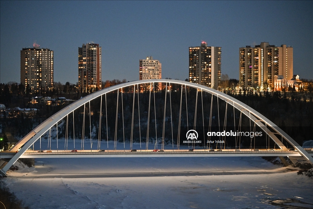 Edmonton ve Batı Kanada'da aşırı soğuklar etkili oluyor 