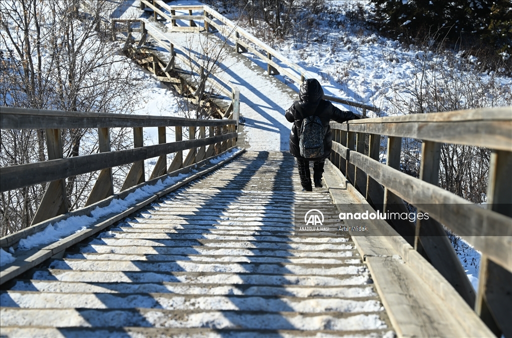 Edmonton ve Batı Kanada'da aşırı soğuklar etkili oluyor 