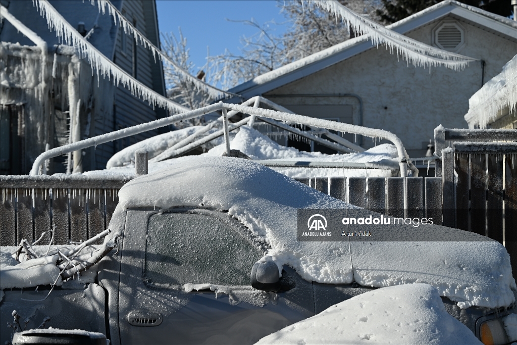 Edmonton ve Batı Kanada'da aşırı soğuklar etkili oluyor 