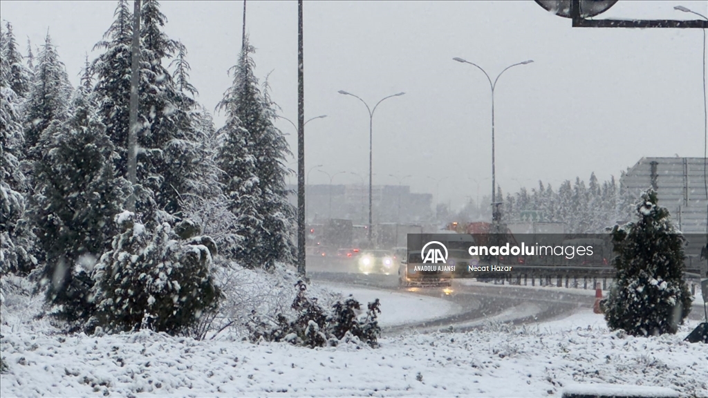 İstanbul'da kar yağışı