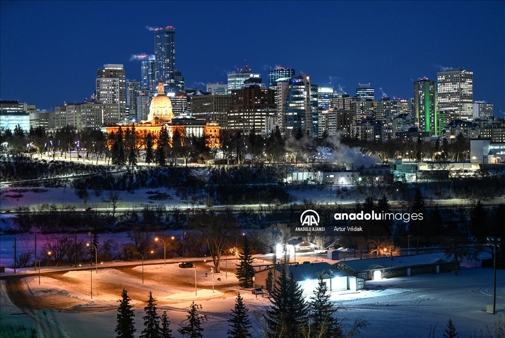 Edmonton ve Batı Kanada'da aşırı soğuklar etkili oluyor 