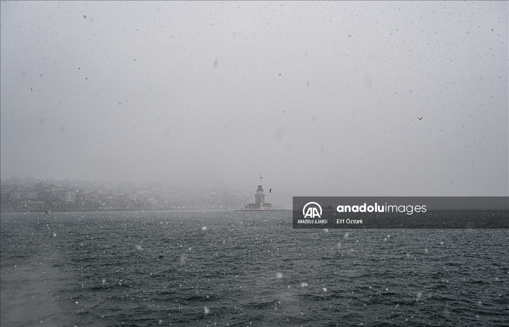 İstanbul'da kar yağışı
