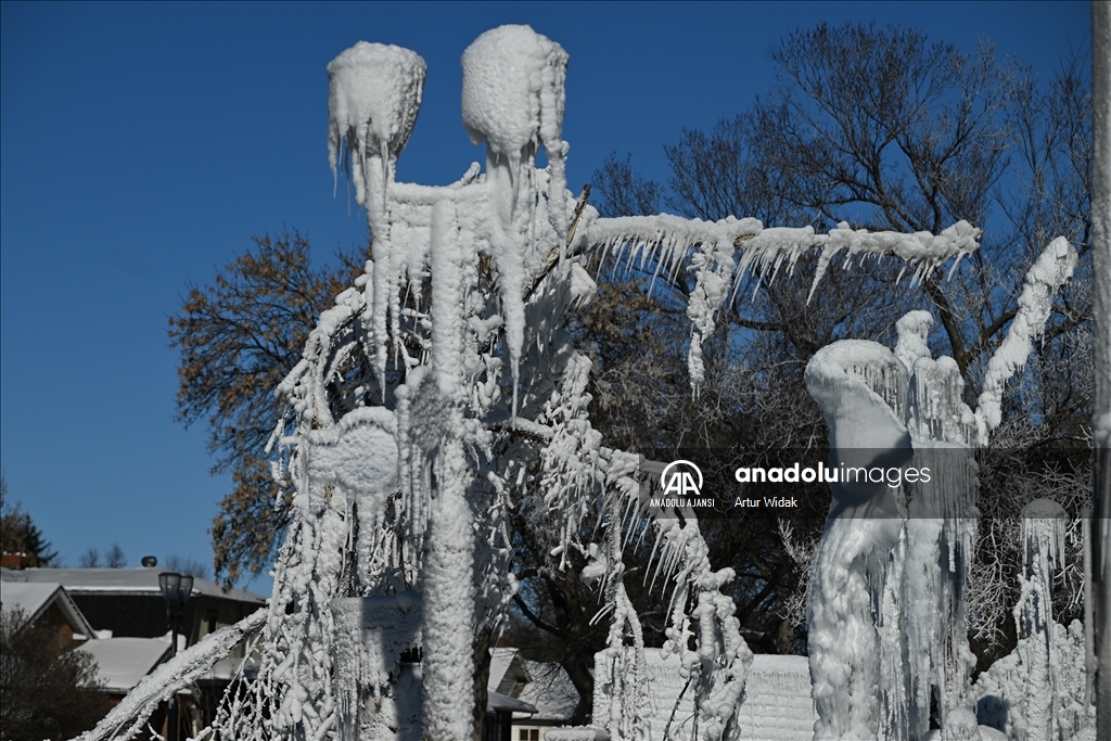 Edmonton ve Batı Kanada'da aşırı soğuklar etkili oluyor 