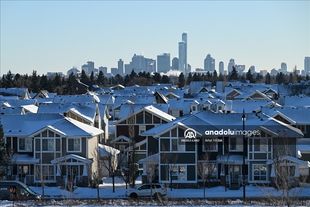 Edmonton ve Batı Kanada'da aşırı soğuklar etkili oluyor 