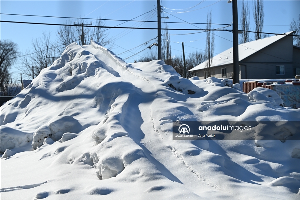 Edmonton ve Batı Kanada'da aşırı soğuklar etkili oluyor 