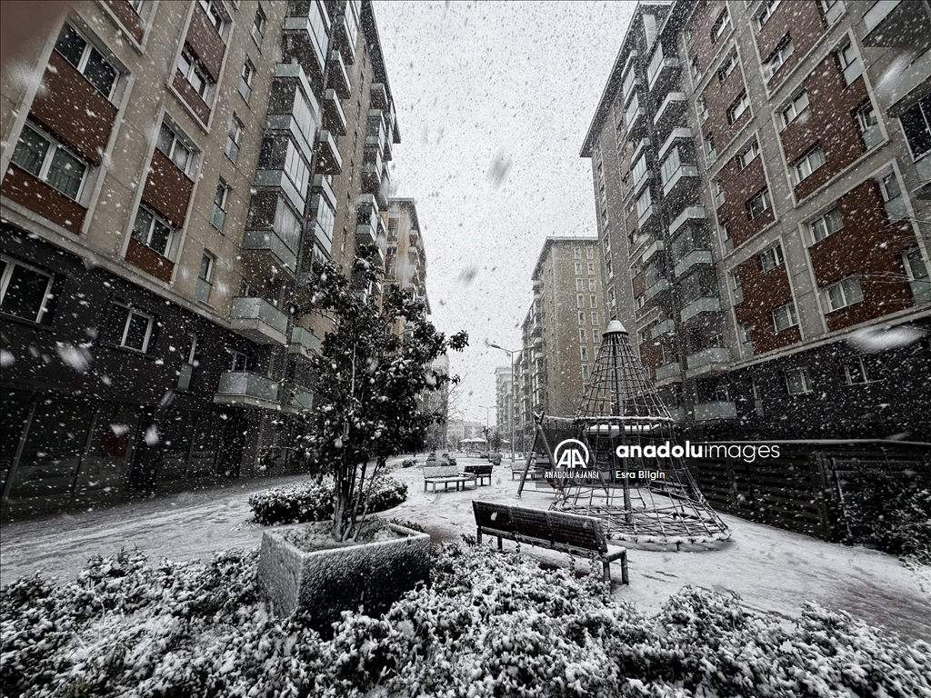 İstanbul'da kar yağışı