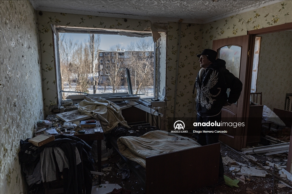 Rus saldırısı Ukrayna'nın Kostiantynivka kentinde hasara neden oldu