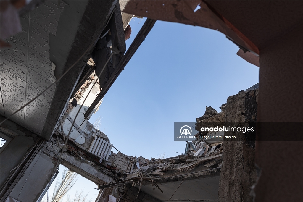 Rus saldırısı Ukrayna'nın Kostiantynivka kentinde hasara neden oldu