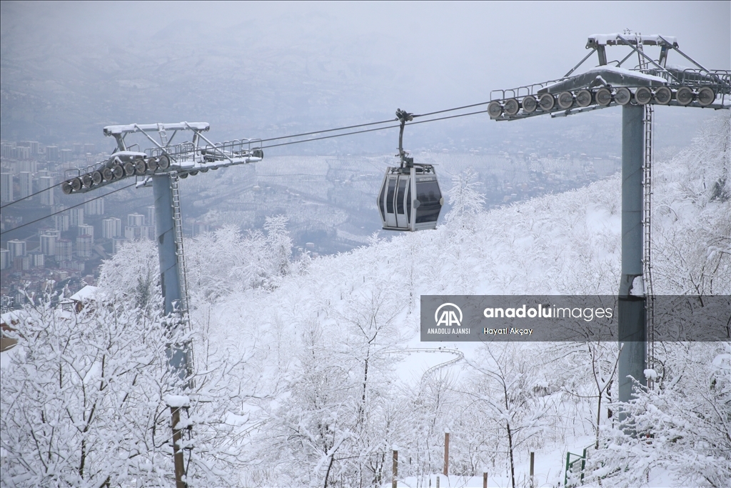 Ordu'da kar yağışı