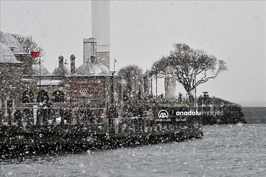 İstanbul'da kar yağışı
