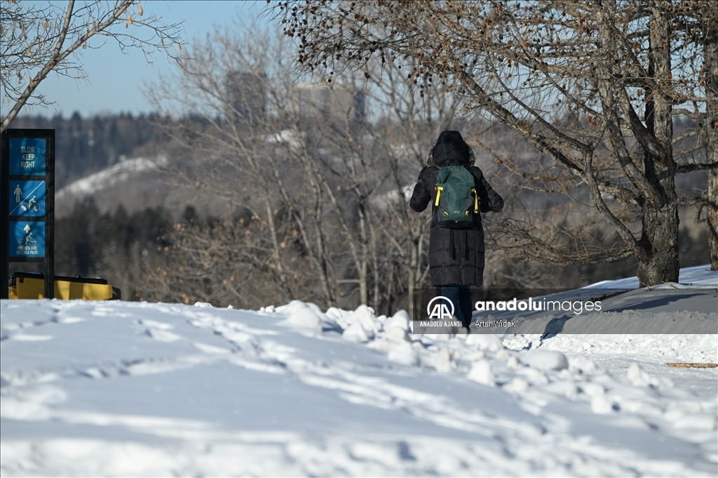 Edmonton ve Batı Kanada'da aşırı soğuklar etkili oluyor 