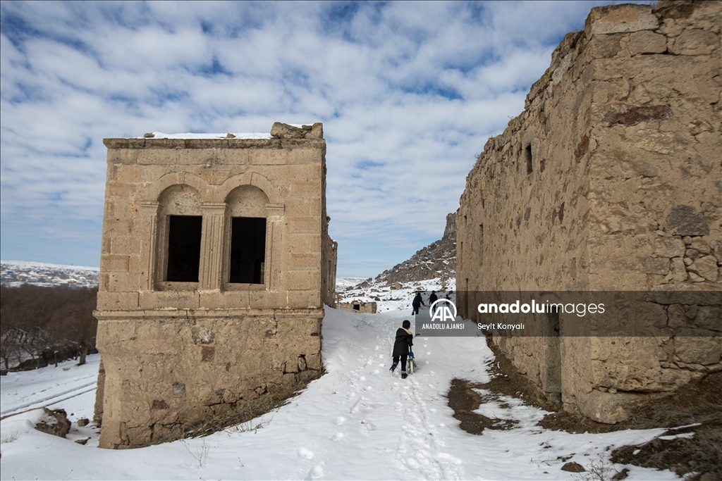Aksaray'ın Kızılkaya köyü