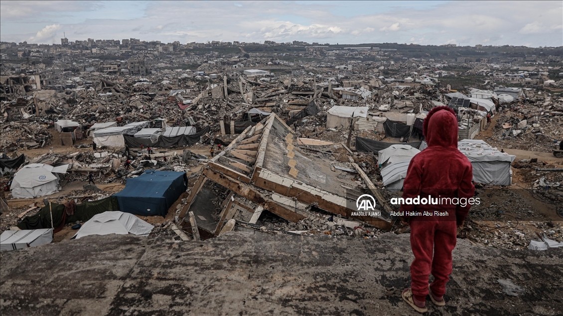 Gazze Şeridi'nin kuzeyindeki Beyt Lahya'da günlük yaşam