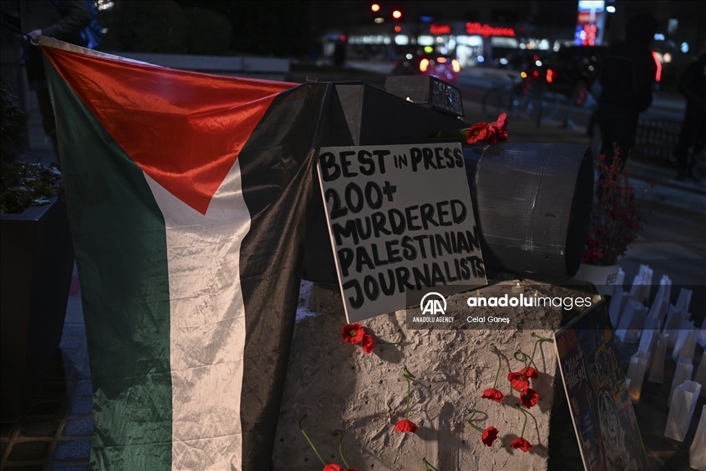 A group of activists held a vigil in Washington DC
