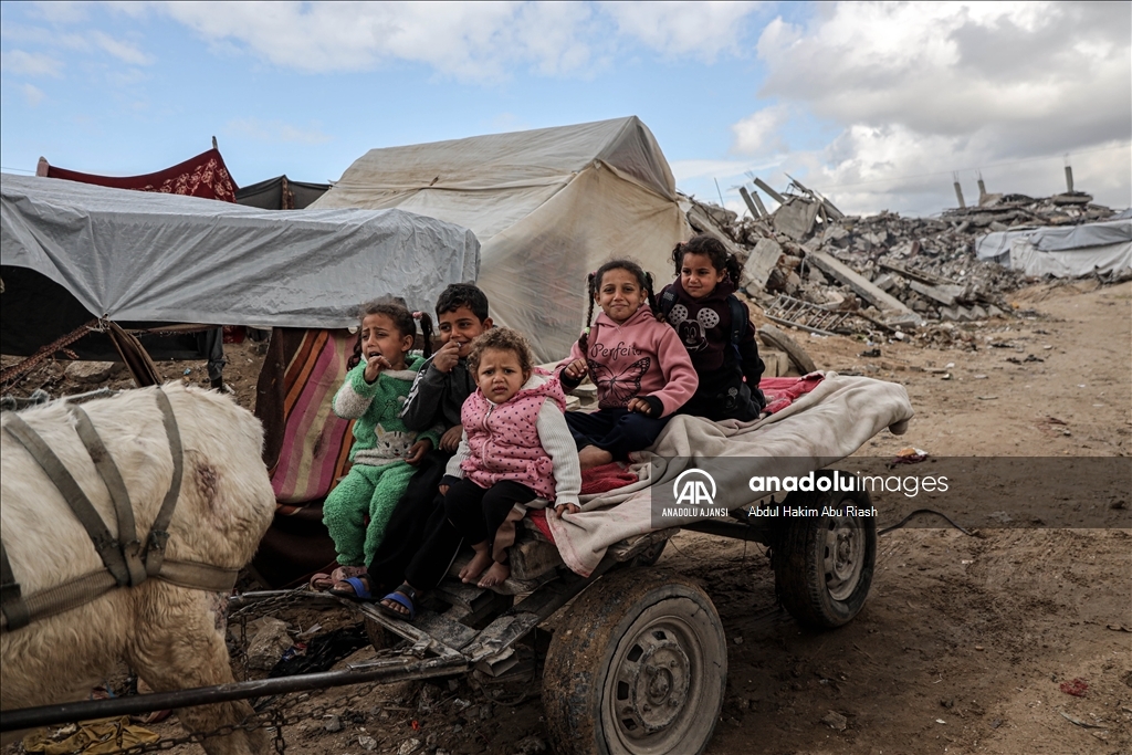 Gazze Şeridi'nin kuzeyindeki Beyt Lahya'da günlük yaşam
