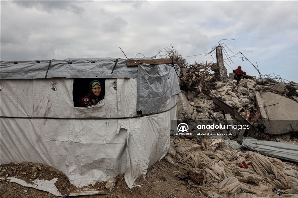 Gazze Şeridi'nin kuzeyindeki Beyt Lahya'da günlük yaşam