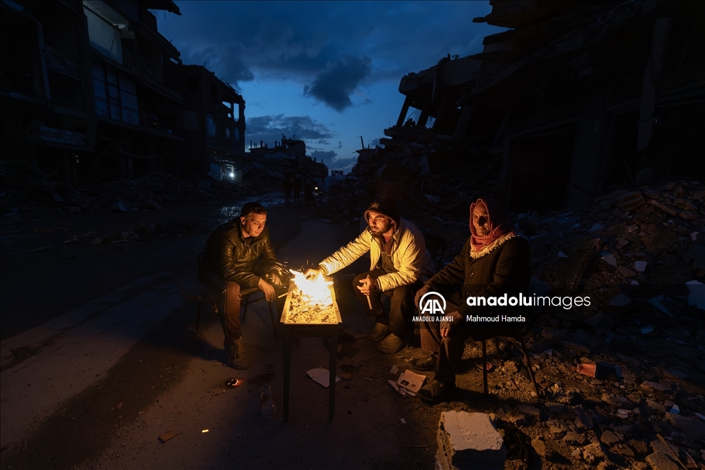 Ateşkesin ardından Gazze'de soğuk hava koşulları Filistinlileri olumsuz etkiliyor