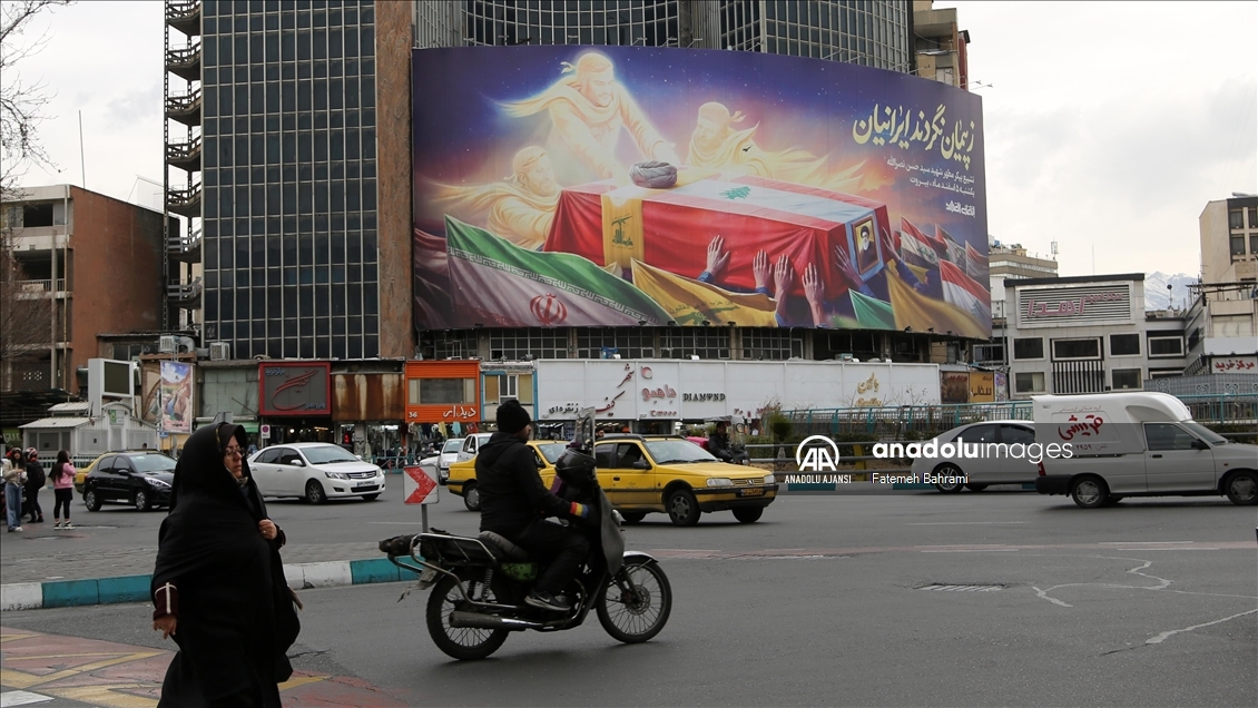 İran’da İsrail'in hava saldırısında öldürülen eski Hizbullah lideri Nasrallah’ın cenaze töreni hazırlıkları