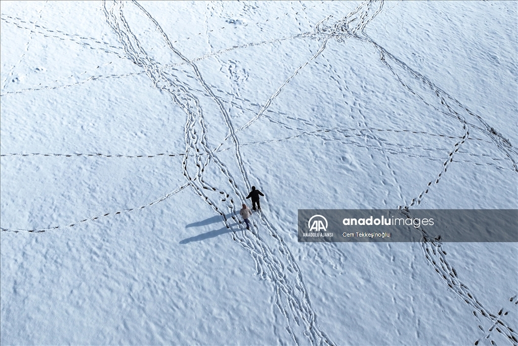 İstanbul'da kar yağışı aralıklarla sürüyor