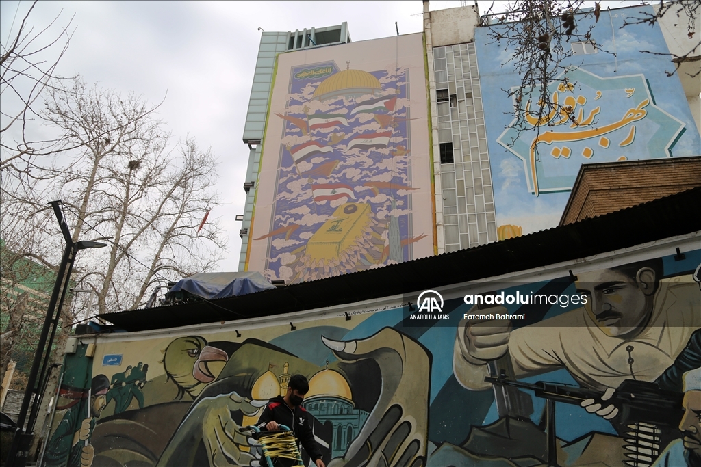 İran’da İsrail'in hava saldırısında öldürülen eski Hizbullah lideri Nasrallah’ın cenaze töreni hazırlıkları