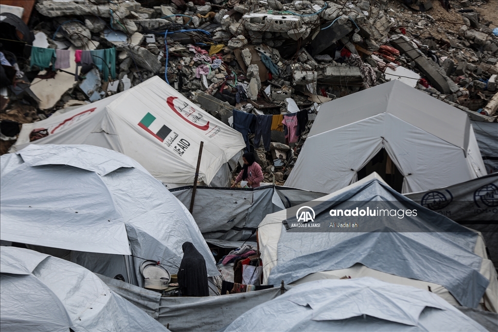 Gazze Şeridi'nin kuzeyindeki Beyt Lahya'da günlük yaşam