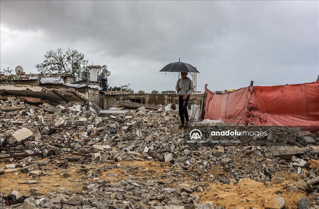 Gazze Şeridi'nin güneyindeki Han Yunus'ta günlük yaşam