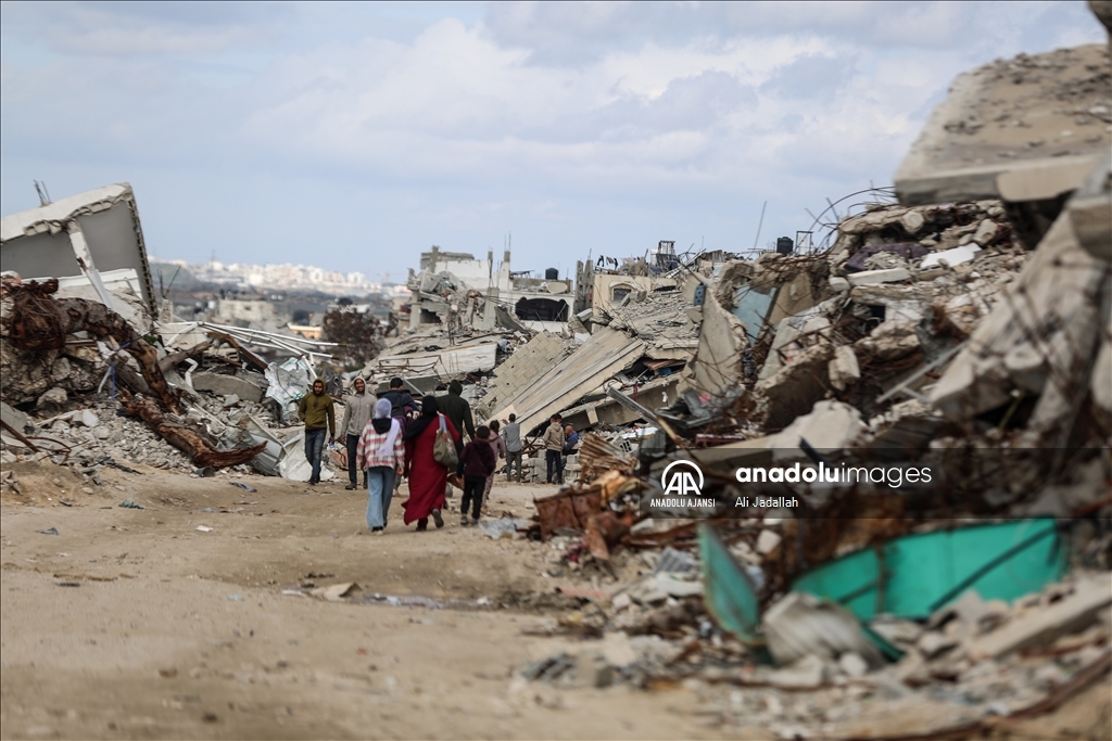 Gazze Şeridi'nin kuzeyindeki Beyt Lahya'da günlük yaşam