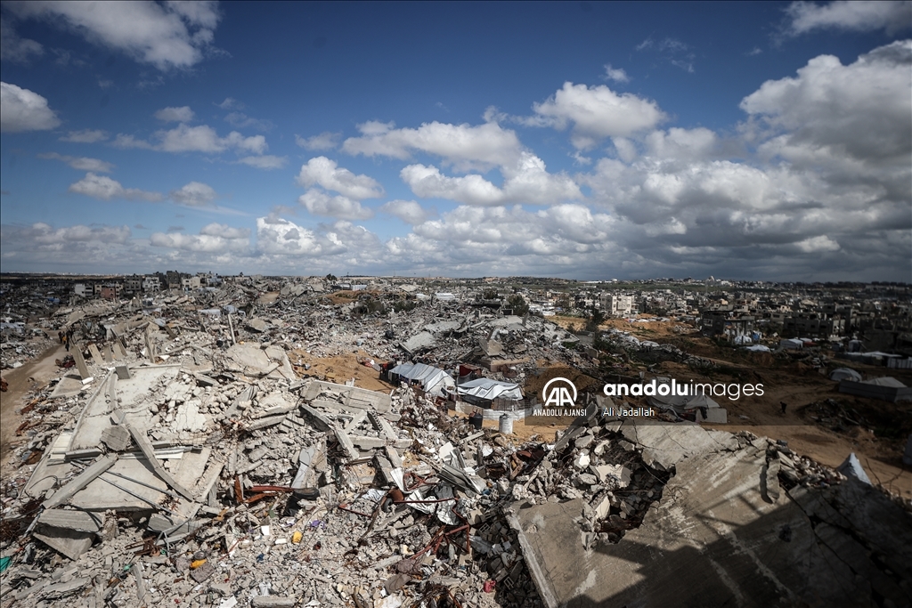 Gazze Şeridi'nin kuzeyindeki Beyt Lahya'da günlük yaşam