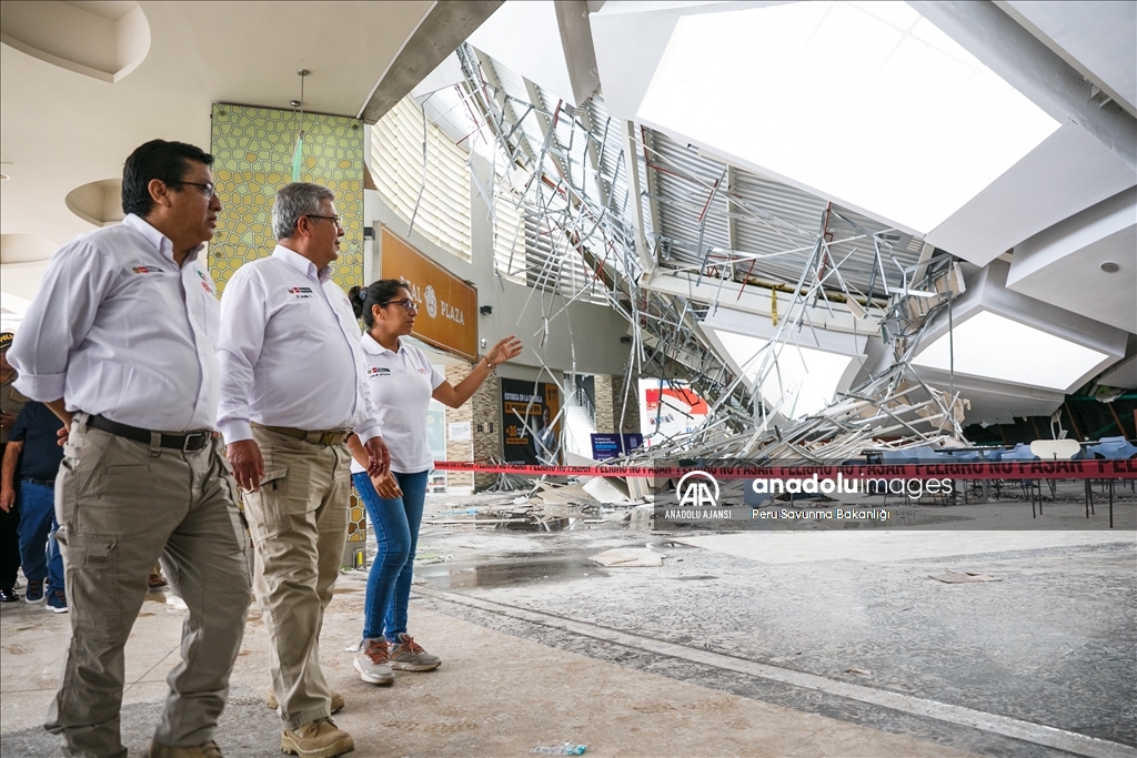 Peru'da alışveriş merkezinin çatısının çökmesi sonucu 8 kişi öldü, 80 kişi yaralandı