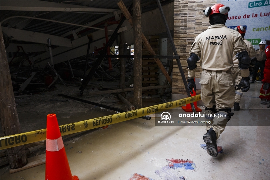 Peru'da alışveriş merkezinin çatısının çökmesi sonucu 8 kişi öldü, 80 kişi yaralandı