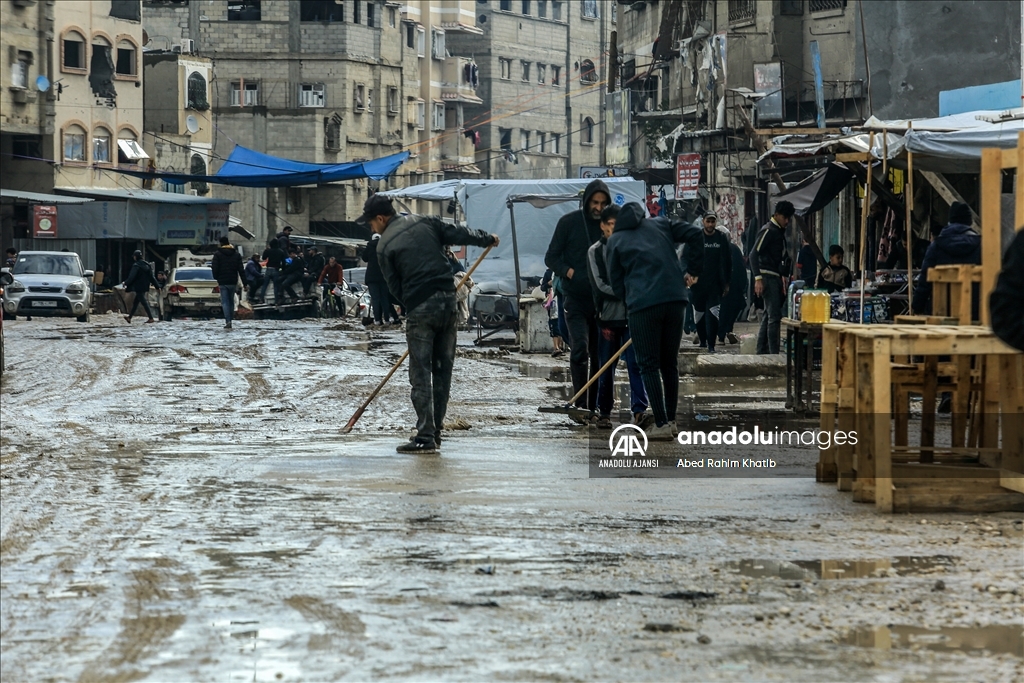 Gazze Şeridi'nin güneyindeki Han Yunus'ta günlük yaşam