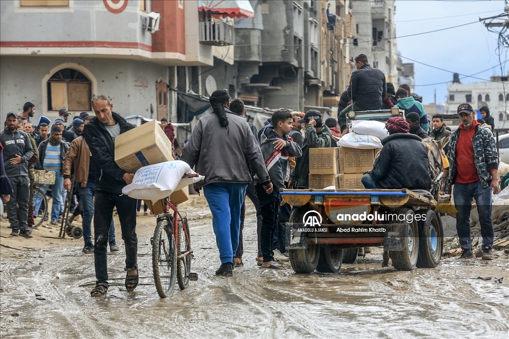 Gazze Şeridi'nin güneyindeki Han Yunus'ta günlük yaşam