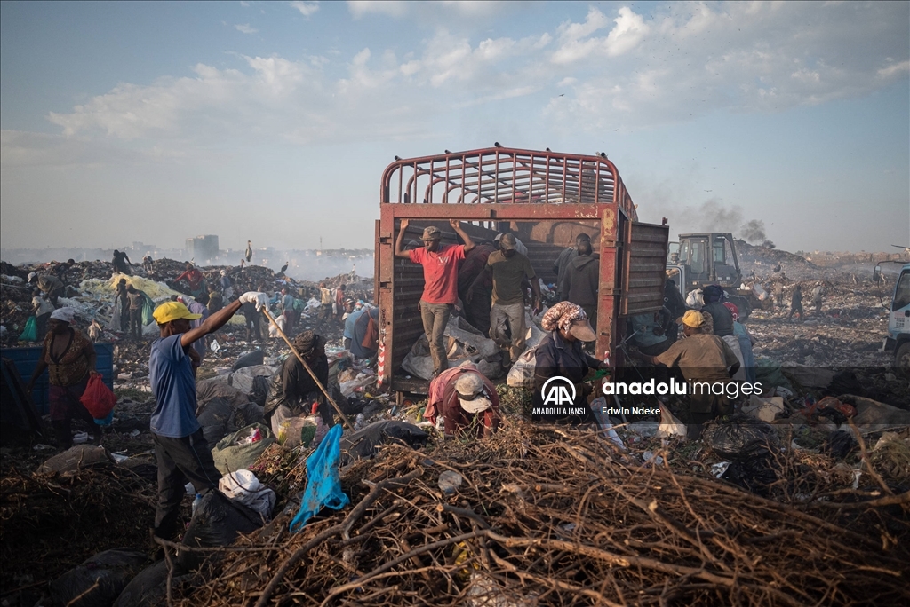 Kenya'nın en büyük çöp toplama alanı: Dandora