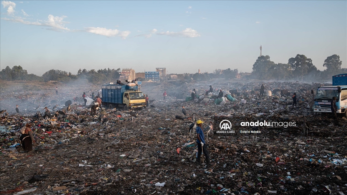 Kenya'nın en büyük çöp toplama alanı: Dandora