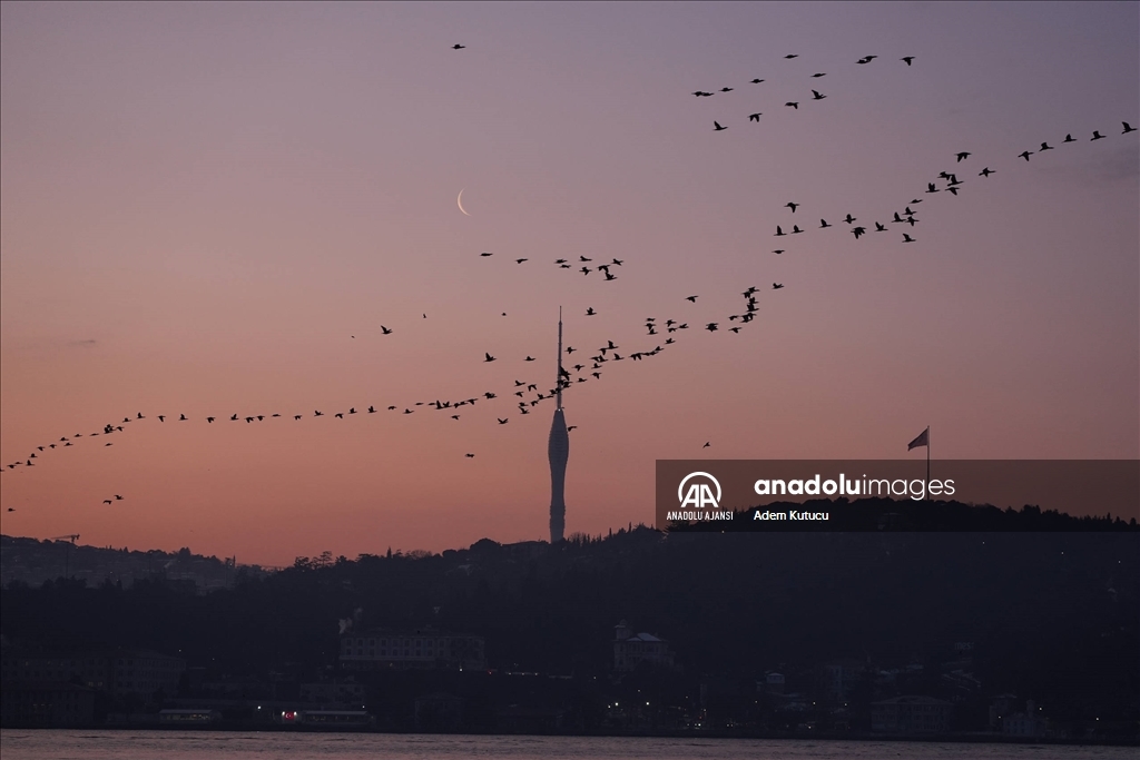 İstanbul'da gün doğumu