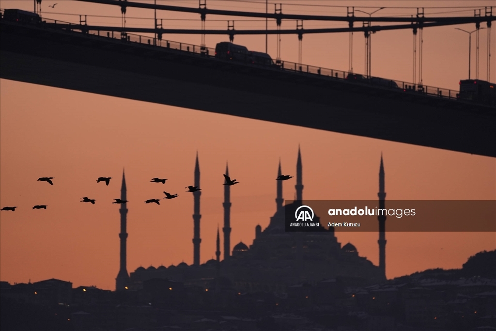 İstanbul'da gün doğumu