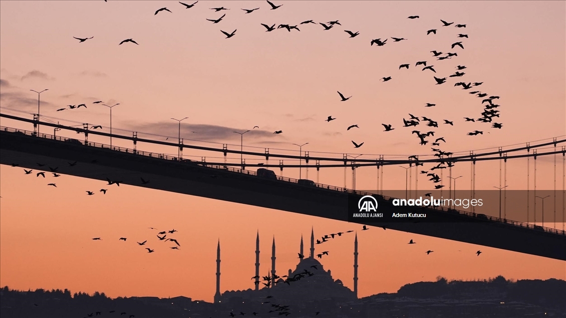 İstanbul'da gün doğumu