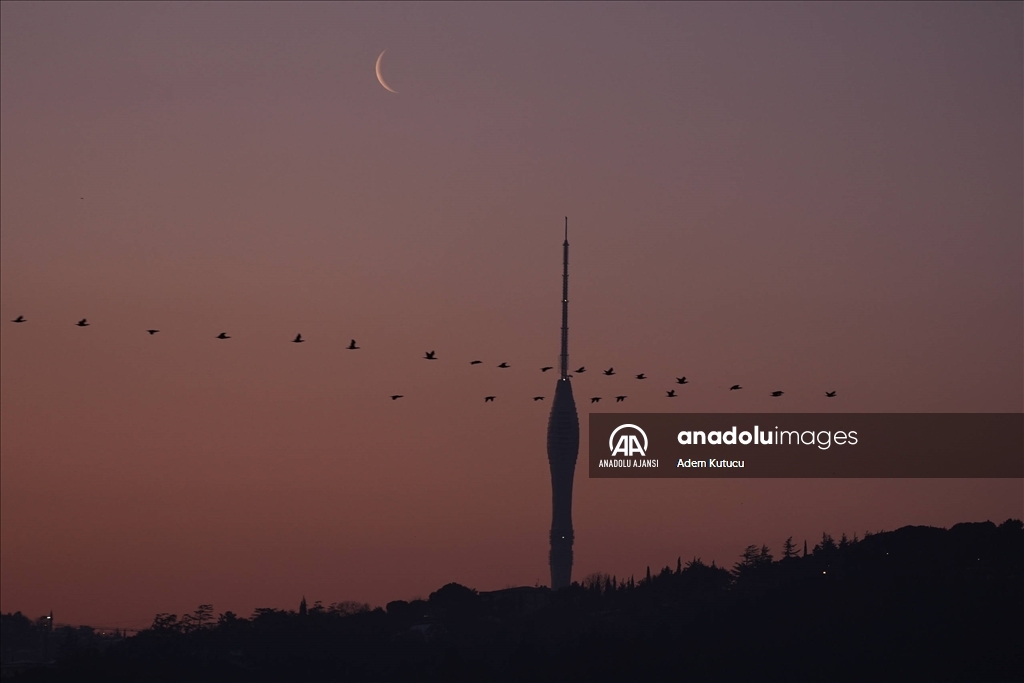 İstanbul'da gün doğumu