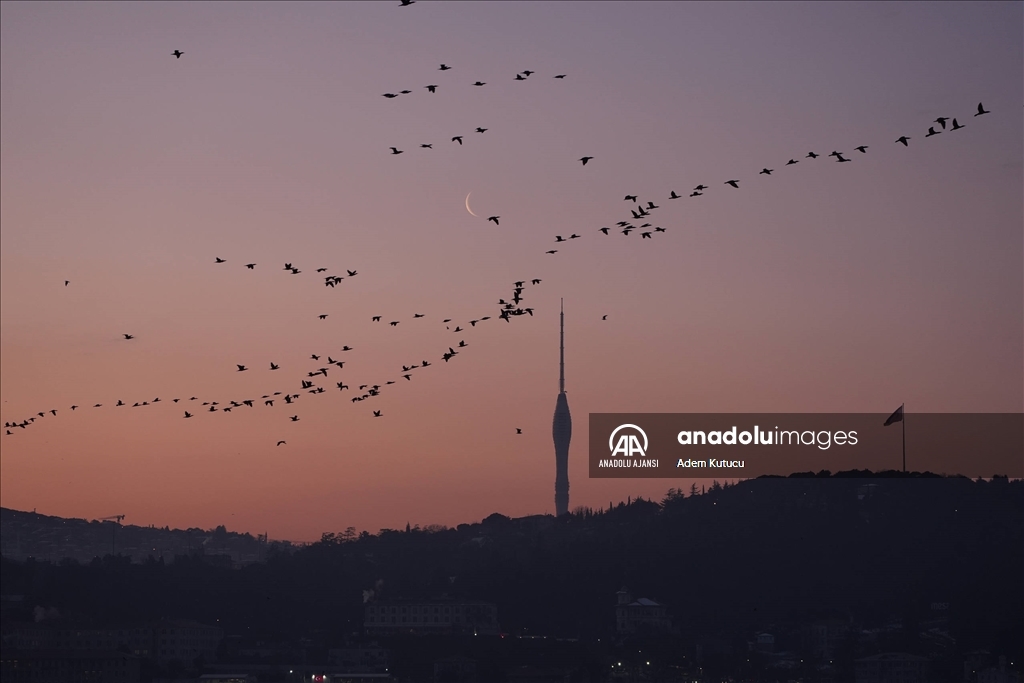 İstanbul'da gün doğumu