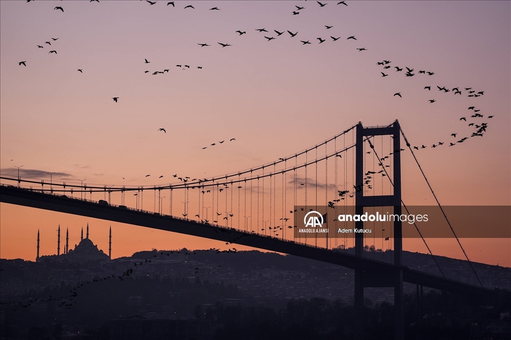 İstanbul'da gün doğumu