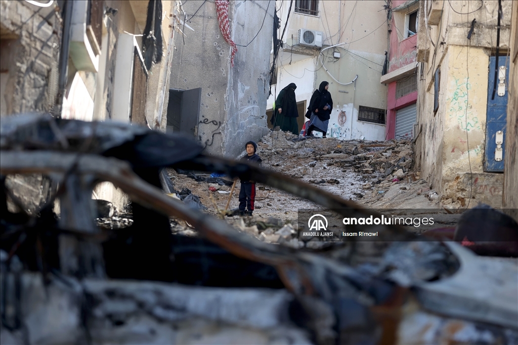 İsrail, işgal altındaki Batı Şeria'nın Nur Şems Mülteci Kampı'ndaki 11 evi yıkacak