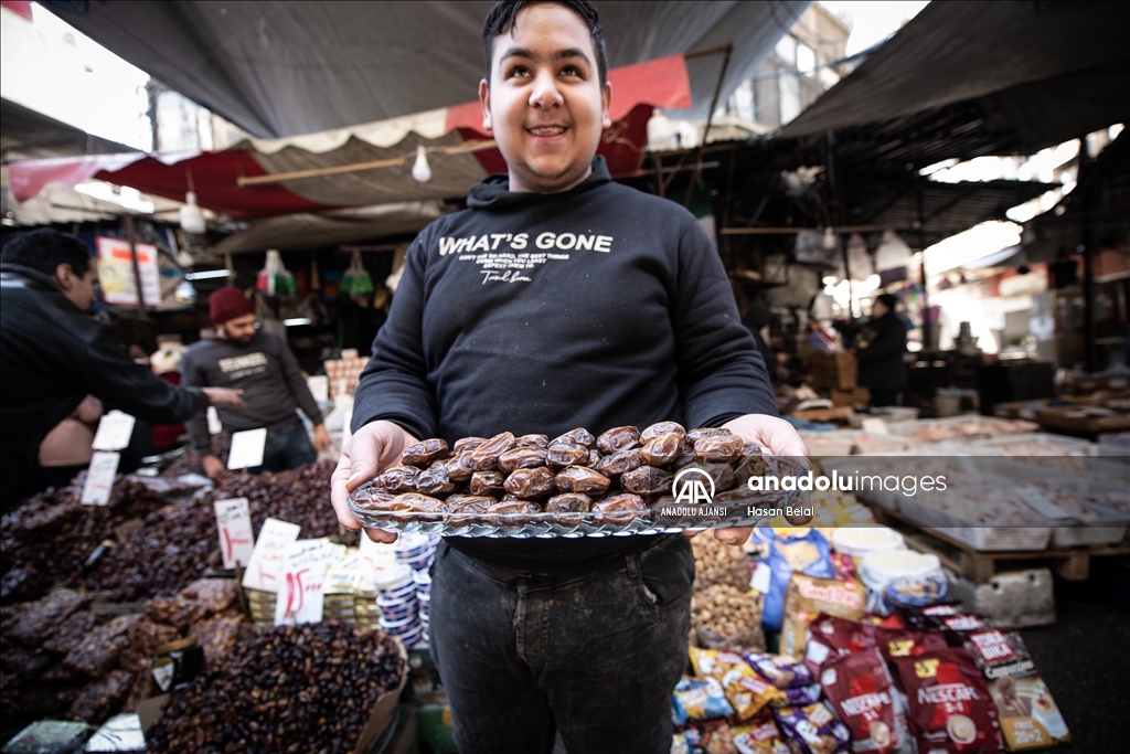 Şam pazarlarında Ramazan hareketliliği