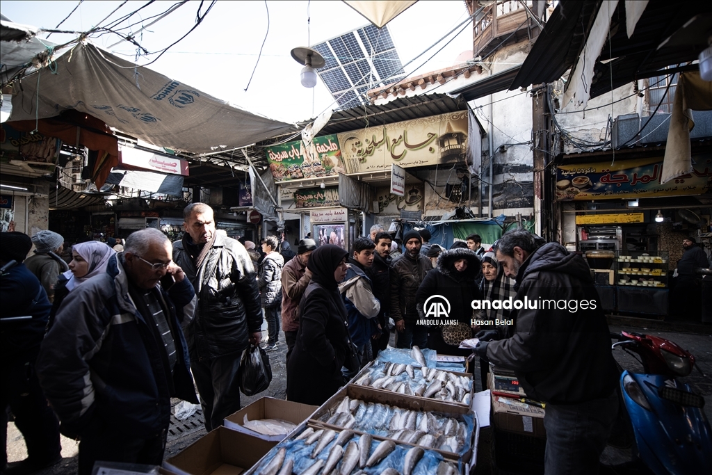 Şam pazarlarında Ramazan hareketliliği