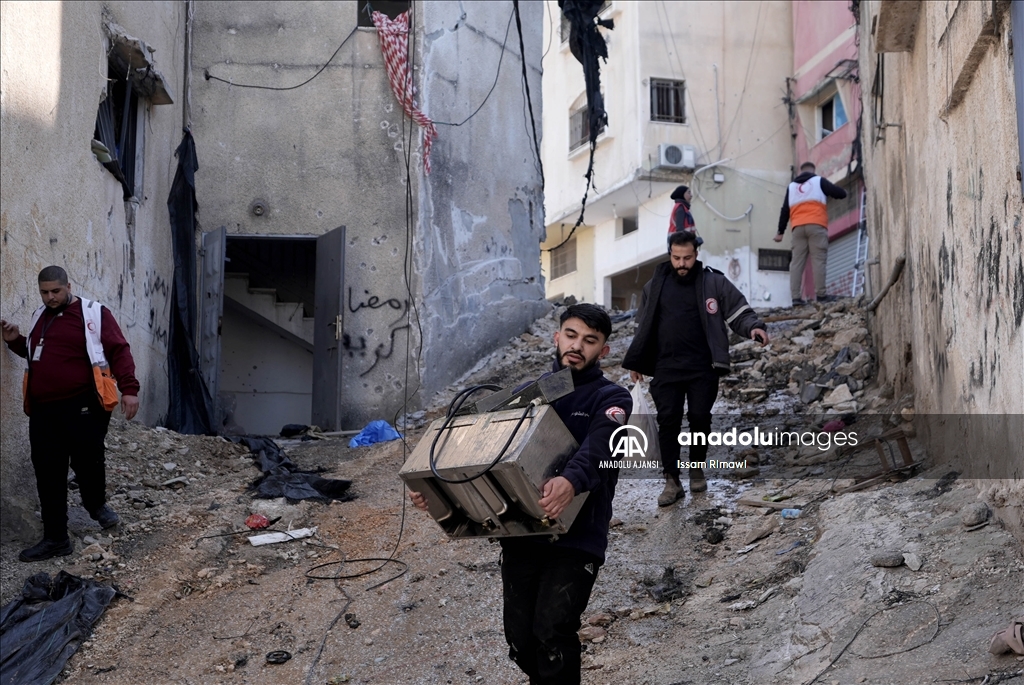 İsrail, işgal altındaki Batı Şeria'nın Nur Şems Mülteci Kampı'ndaki 11 evi yıkacak